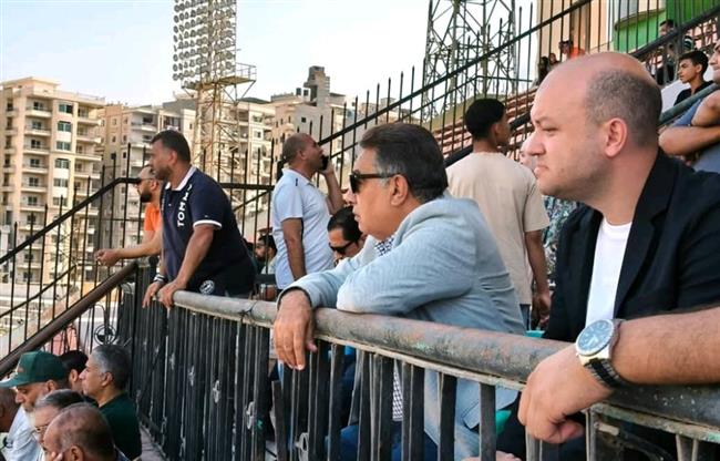 محافظ الدقهلية يشهد مباراة المنصورة ويؤكد على دعمه الكامل للفريق 