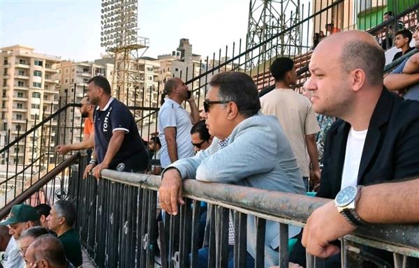 محافظ الدقهلية يشهد مباراة المنصورة ويؤكد على دعمه الكامل للفريق
