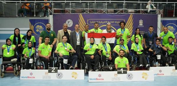 11 ميدالية متنوعة حصيلة منتخب مصر بالبطولة الإفريقية للبوتشيا 2025