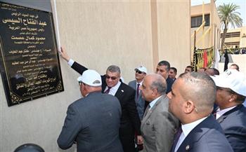   وزير الكهرباء ورئيس الهيئة العربية للتصنيع يفتتحان خط إنتاج أبراج كهرباء الجهد العالي