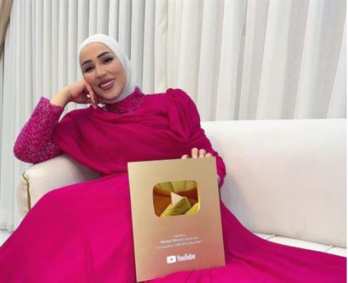 نداء شرارة تحتفل بتخطى عدد متابعيها مليون متابع على "اليوتيوب"