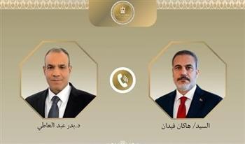   وزير الخارجية يبحث مع نظيره التركي زيادة حجم التجارة المُتبادلة إلى 15 مليار دولار