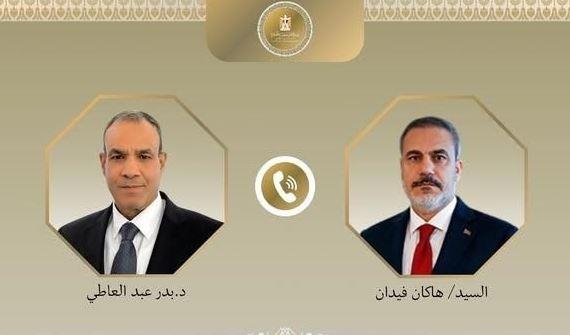 وزير الخارجية يبحث مع نظيره التركي زيادة حجم التجارة المُتبادلة إلى 15 مليار دولار