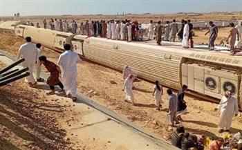   وزير النقل يحقق في حادث قطار مطروح  