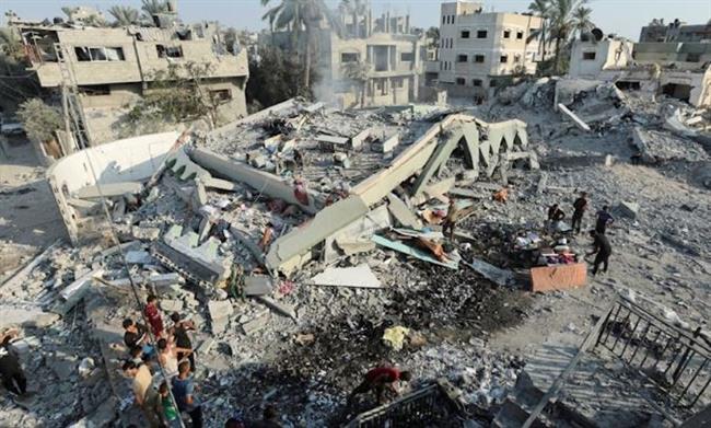 استشهاد فلسطيني في قصف إسرائيلي بغزة