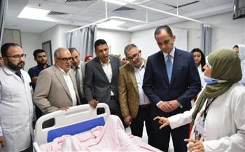   نائب وزير الصحة يتفقد مستشفى أطفال مصر لمتابعة أعمال التطوير وجودة الخدمات