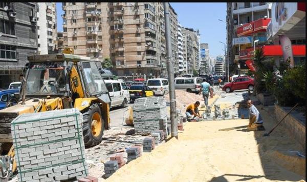 محافظ الإسكندرية يتفقد مشروع توسعة طريق الحرية (أبو قير) من ش إبراهيم الشريف حتى منطقة رشدي