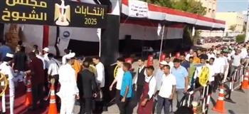   انتخابات الشيوخ.. انتظام عملية التصويت في  مدرسة تحيا مصر بالأسمرات