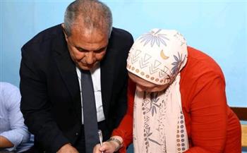   طاهر أبو زيد أمين الرياضة لحزب الجبهة يدلي بصوته في انتخابات الشيوخ 2025