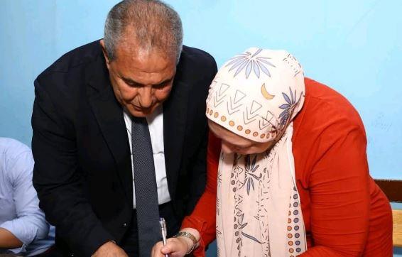 طاهر أبو زيد أمين الرياضة لحزب الجبهة يدلي بصوته في انتخابات الشيوخ 2025
