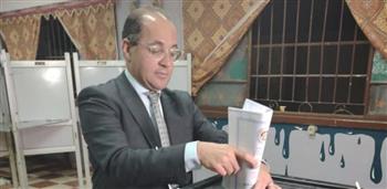   وزير المالية يدلى بصوته فى انتخابات مجلس الشيوخ