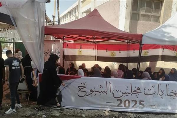 أجواء حماسية وشبابية في اليوم الثاني لانتخابات مجلس الشيوخ 2025
