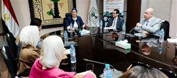   رئيسة المجلس القومى للطفولة تلتقى وفدا من الاتحاد المصرى للكيانات الشبابية