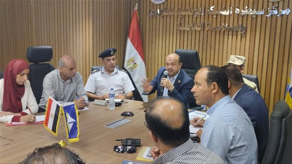السكرتير العام المساعد يرأس الاجتماع التنسيقى لمشروع صقر 153