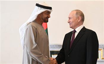   بوتين يستقبل الرئيس الإماراتي في الكرملين غدا