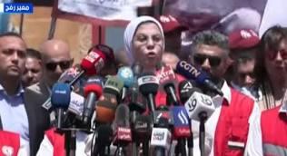   الهلال الأحمر: مصر ستظل تعمل دائما على دعم الشعب الفلسطيني