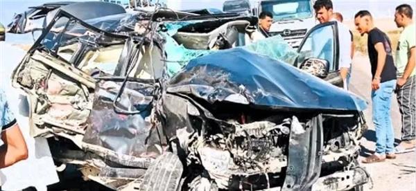 إصابة 4 أشخاص في حادث تصادم بمدينة أسوان الجديدة