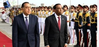 بيان صحفي مشترك لرئيسي وزراء مصر والسودان