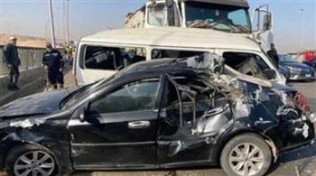 مصرع شخص وإصابة 3 آخرين فى حادث تصادم بالشرقية