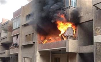   مصرع أم حامل وطفلتيها بحريق شقة سكنية بالوحدة العربية فى شبرا الخيمة