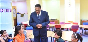   شعيب يتفقد الدورات التدريبية والتثقيفية للأطفال التى تنظمها مكتبة مصر العامة بمطروح