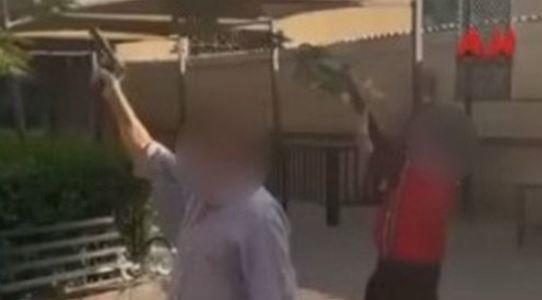 أجهزة الأمن تضبط شخصين قاما بإطلاق أعيرة نارية فى الهواء بالجيزة