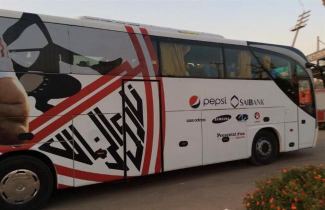 الدوري المصري .. وصول حافلة الزمالك إلى ستاد هيئة قناة السويس لمواجهة سيراميكا