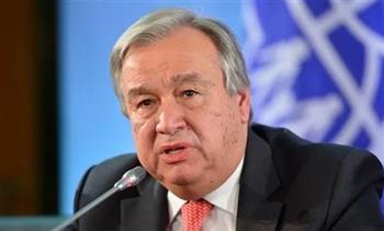   جوتيريش يعرب عن قلقه إزاء قرار إسرائيل احتلال غزة 
