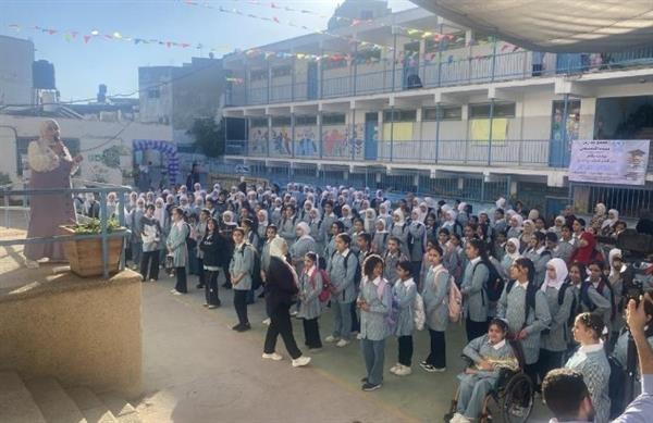 46 ألف طفل من لاجئي فلسطين يلتحقون بمدارس الأونروا في الضفة الغربية