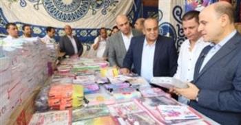   محافظ كفر الشيخ يفتتح معرضين لـ"أهلاً مدارس" بمركز دسوق بتخفيضات 50%