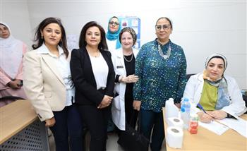   المستشارة أمل عمار تتفقد مستشفى الشلاتين المركزي 