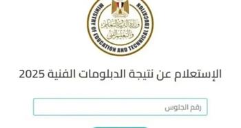   نتيجة الدبلومات الفنية الدور الثاني 2025 متاحة الآن إلكترونيًا