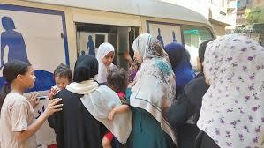   "قضايا المرأة " تقيم قافلة طبية متكاملة لأهالي صفط اللبن الجديدة