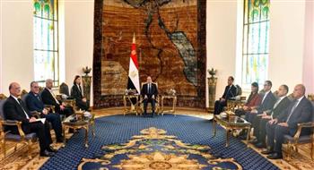   الرئيس السيسي يبحث مع رئيسة الحكومة التونسية تعزيز التعاون الثنائي