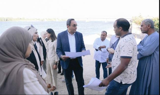 "عبد الحليم" يبحث مع وفد أممي خطة إعادة الإحياء المتكامل لمنطقة دندرة بقنا