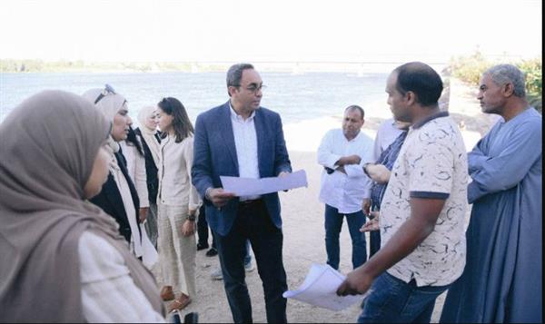 "عبد الحليم" يبحث مع وفد أممي خطة إعادة الإحياء المتكامل لمنطقة دندرة بقنا