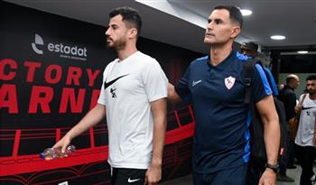   انتظام اللاعبين الدوليين في مران الزمالك استعدادا لـ المصري