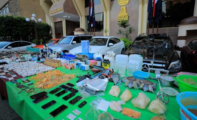 ضبط تشكيل عصابي لتجارة المخدرات بحوزته مضبوطات بـ53 مليون جنيه