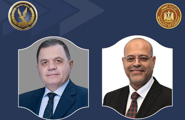 وزير العمل يشكر وزير الداخلية على جهود "الوزارة" في ضبط 11 شركة تنصب على المواطنين