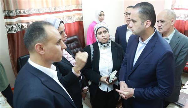 نائب وزير الصحة يتفقد معهد الفني الصحي ومنشآت صحية ببني سويف