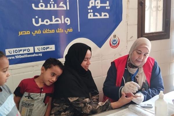 84.8 مليون خدمة مجانية خلال 58 يومًا من حملة "100 يوم صحة"