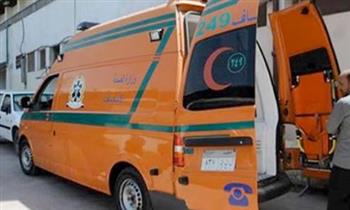   انقلاب سيارة بأطفيح يُصيب شخصين