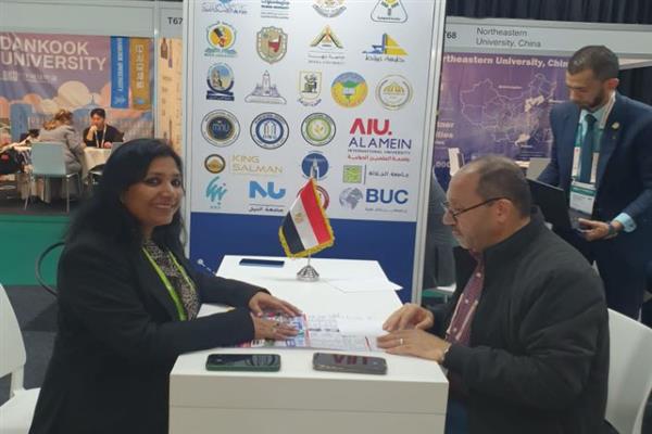 جامعة جنوب الوادي تواصل نشاطها المكثف في ثالث أيام المؤتمر الأوروبي للتعليم الدولي بالسويد