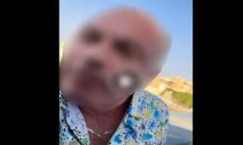 مشاجرة على الطريق بالمنوفية.. فلاح يواجه بلوجر