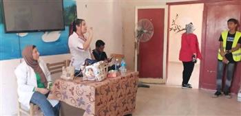   اتحاد بشبابها بمحافظة الأقصر ينظم يومًا طبيًا متكاملًا بمركز شباب القباحي الغربي