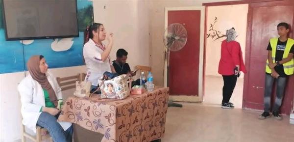 اتحاد بشبابها بمحافظة الأقصر ينظم يومًا طبيًا متكاملًا بمركز شباب القباحي الغربي