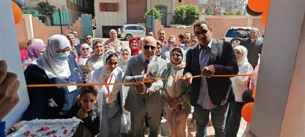 وكيل " صحة القليوبية " يفتتح وحدة طب الأسرة بميت راضي لخدمة المواطنين