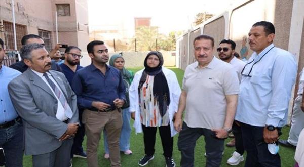 محافظ المنوفية يحاسب الغائبين بمستشفى ميت خلف