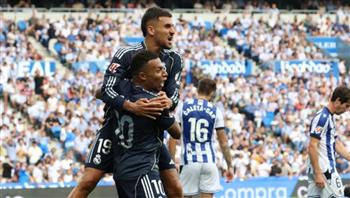   فوز ريال مدريد على سوسيداد في الليجا
