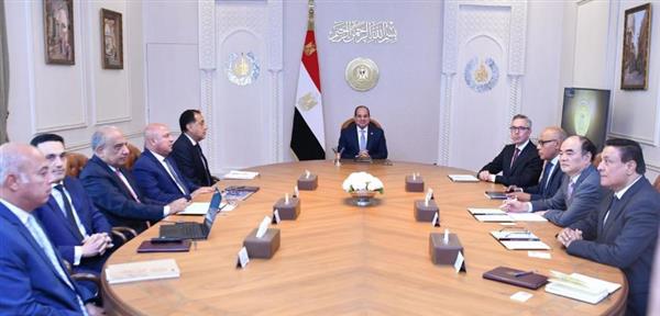السيسي يشدد على تعزيز التعاون مع "سكاتك" و"صنجرو" لدفع الاستثمارات الأجنبية المباشرة